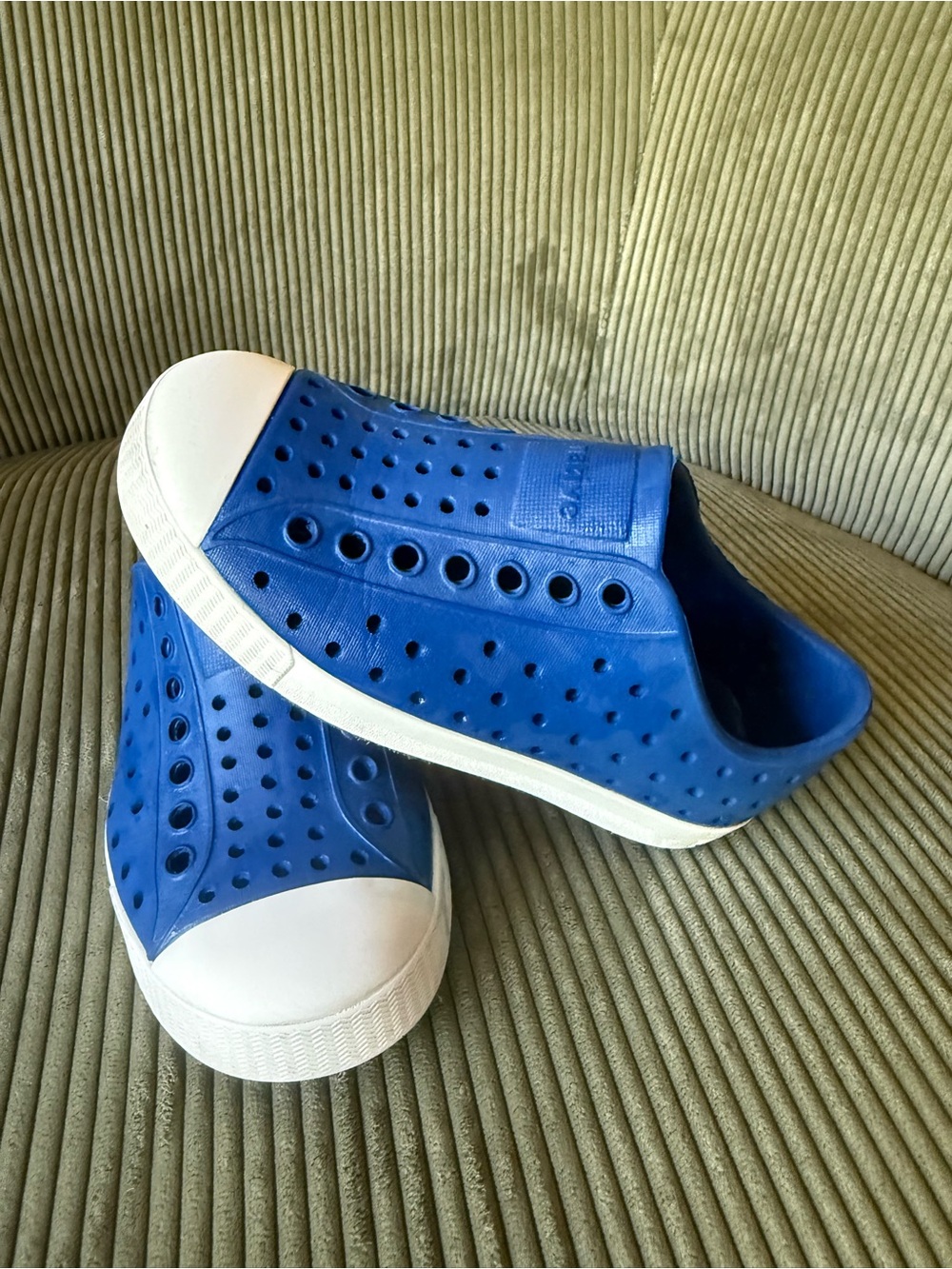 Native Kids Blue Jefferson Slip-On shoes